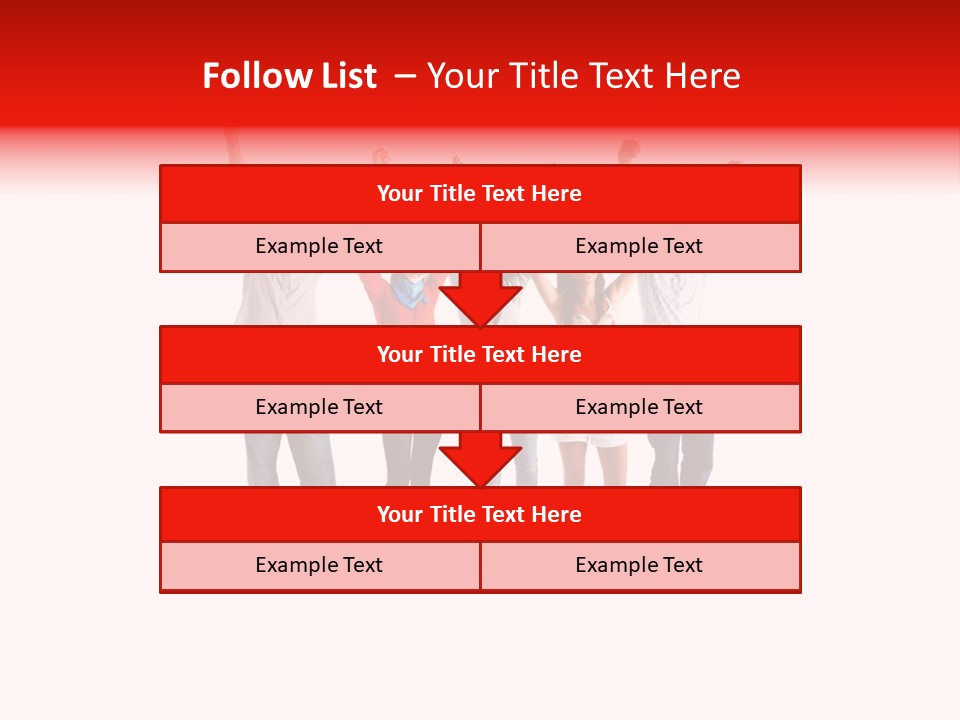 A Group Of People Jumping Up In The Air PowerPoint Template