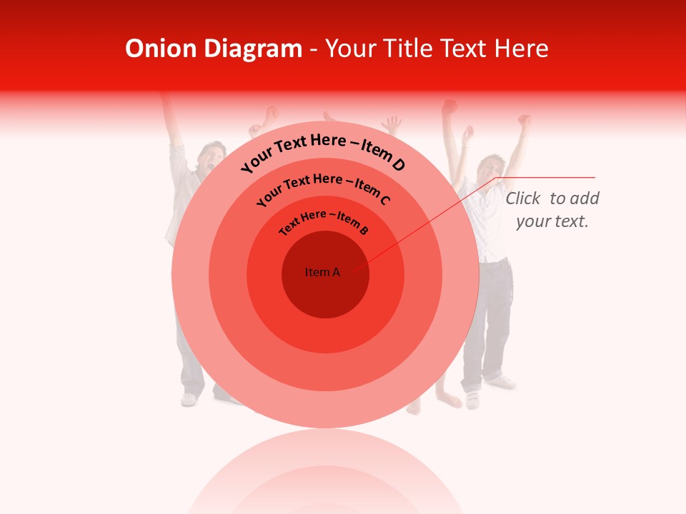 A Group Of People Jumping Up In The Air PowerPoint Template