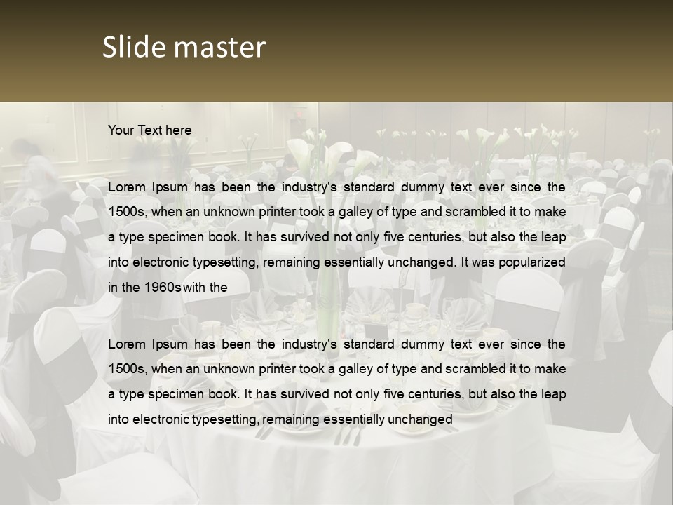 Table Meal China PowerPoint Template