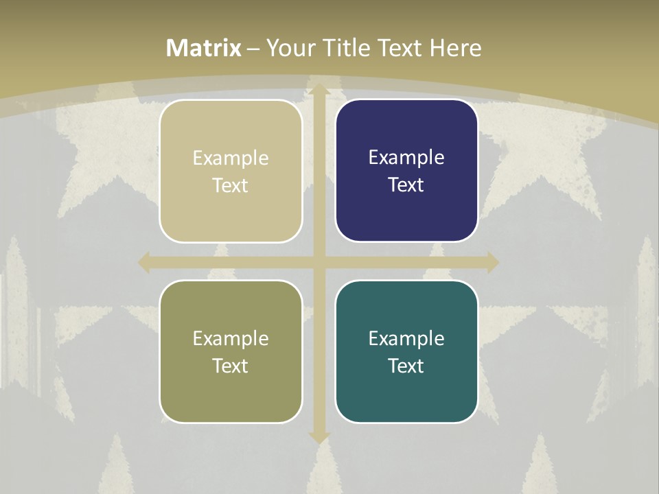 Fourth Blue White PowerPoint Template