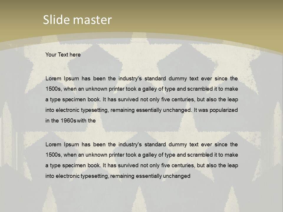 Fourth Blue White PowerPoint Template