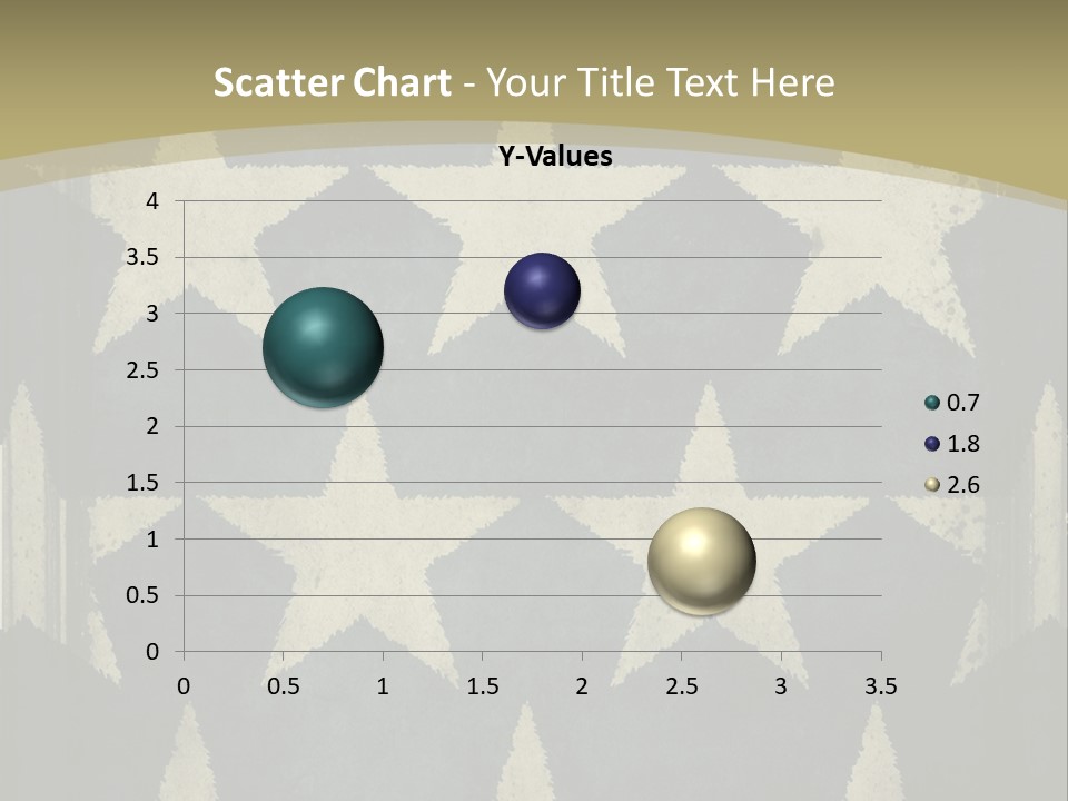 Fourth Blue White PowerPoint Template