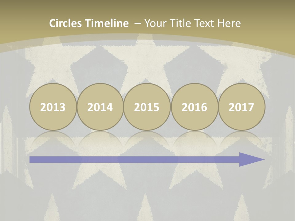 Fourth Blue White PowerPoint Template