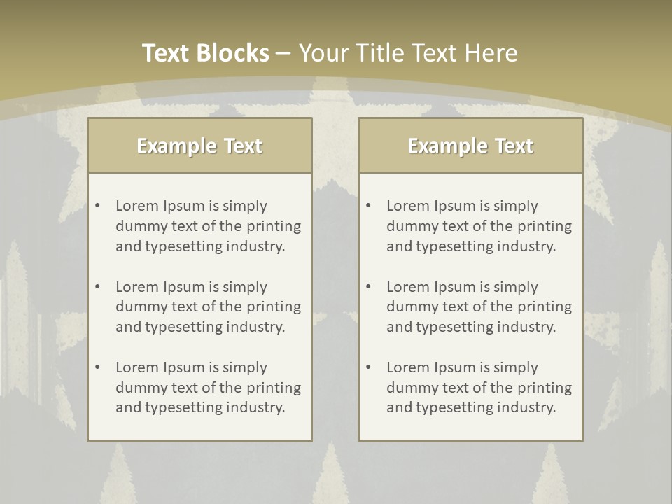 Fourth Blue White PowerPoint Template