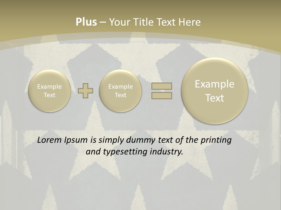 Fourth Blue White PowerPoint Template