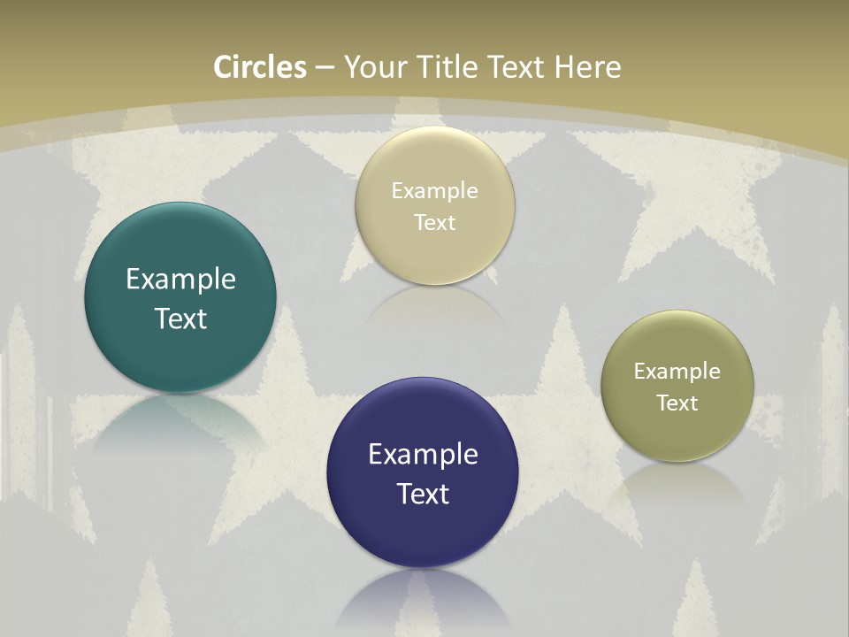 Fourth Blue White PowerPoint Template