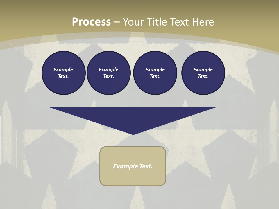 Fourth Blue White PowerPoint Template