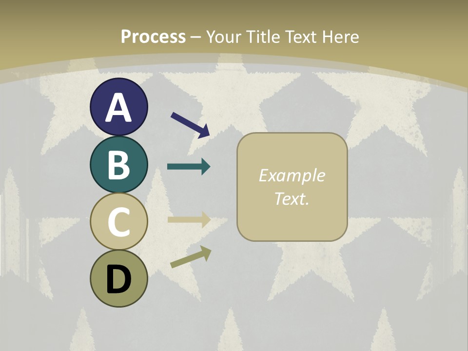 Fourth Blue White PowerPoint Template