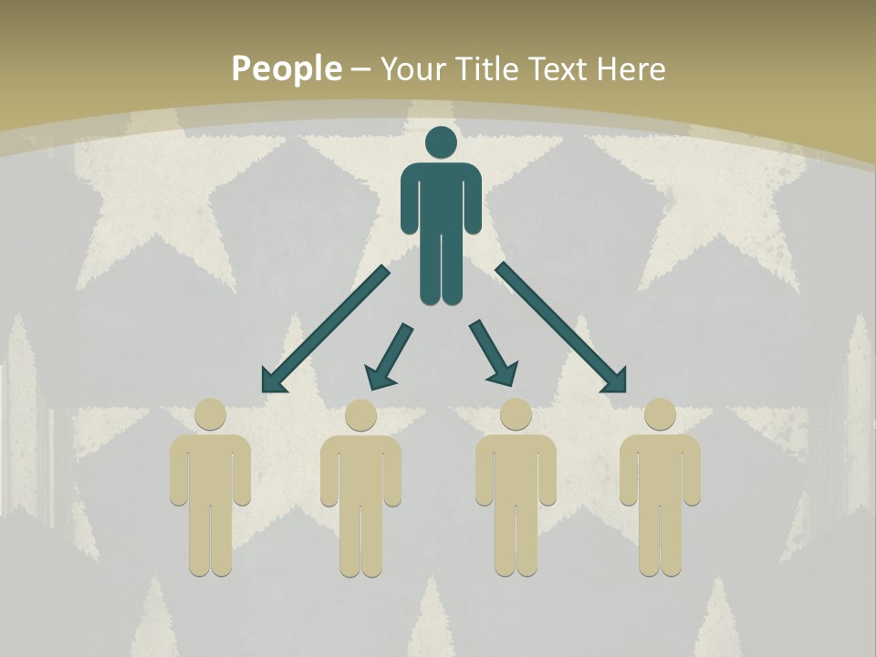 Fourth Blue White PowerPoint Template