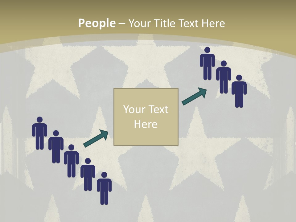 Fourth Blue White PowerPoint Template