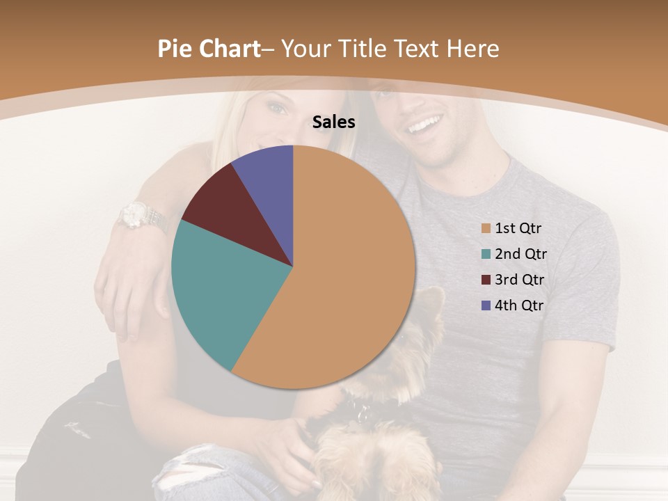 Man Dog Laugh PowerPoint Template