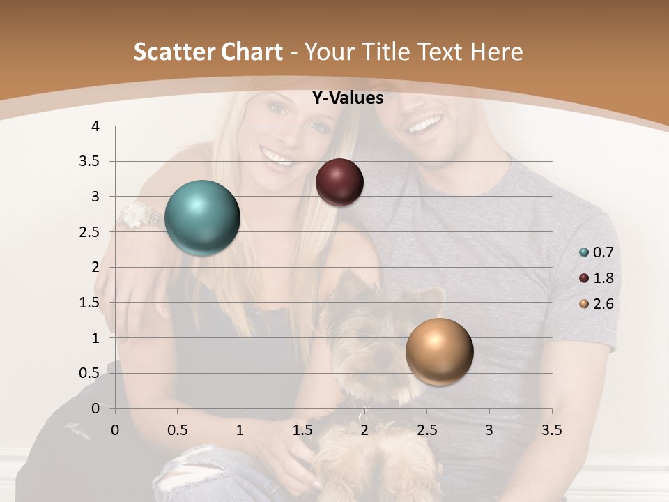 Man Dog Laugh PowerPoint Template