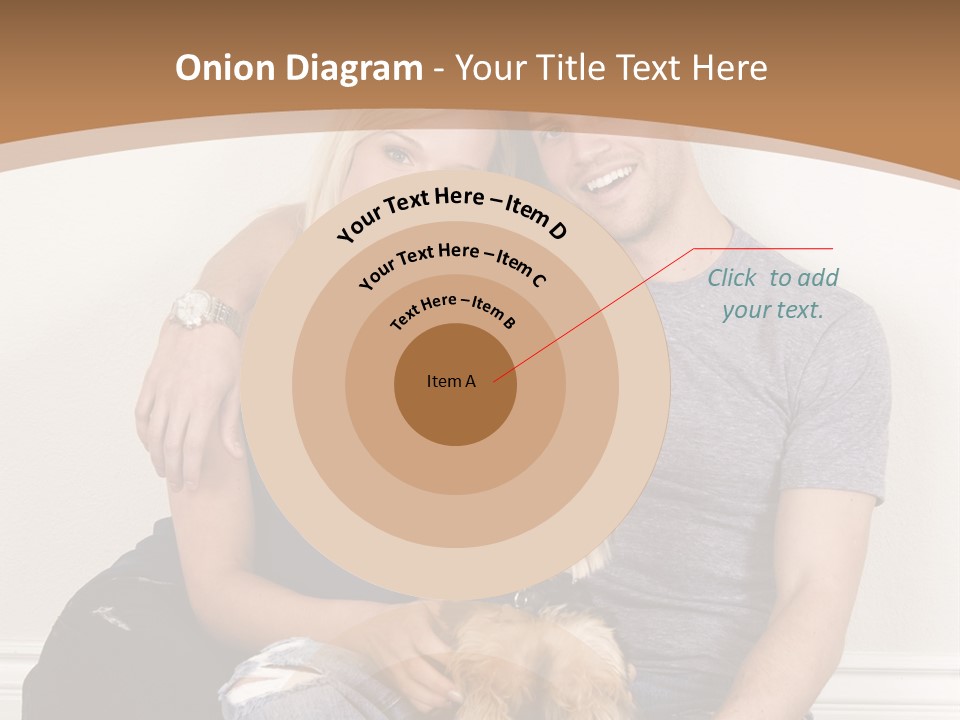 Man Dog Laugh PowerPoint Template