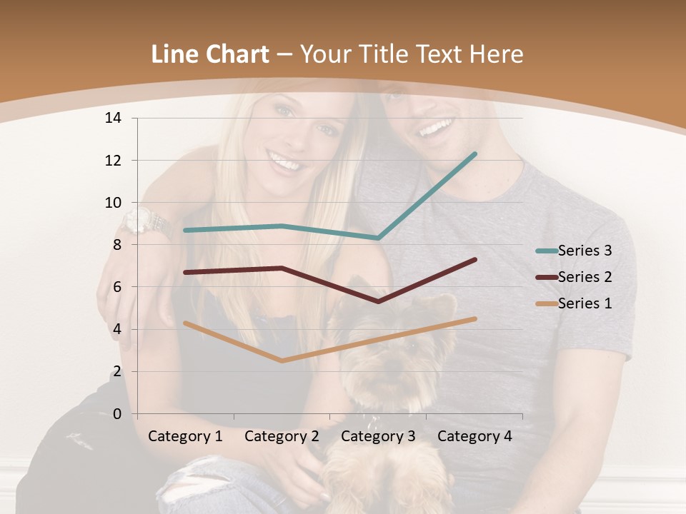 Man Dog Laugh PowerPoint Template