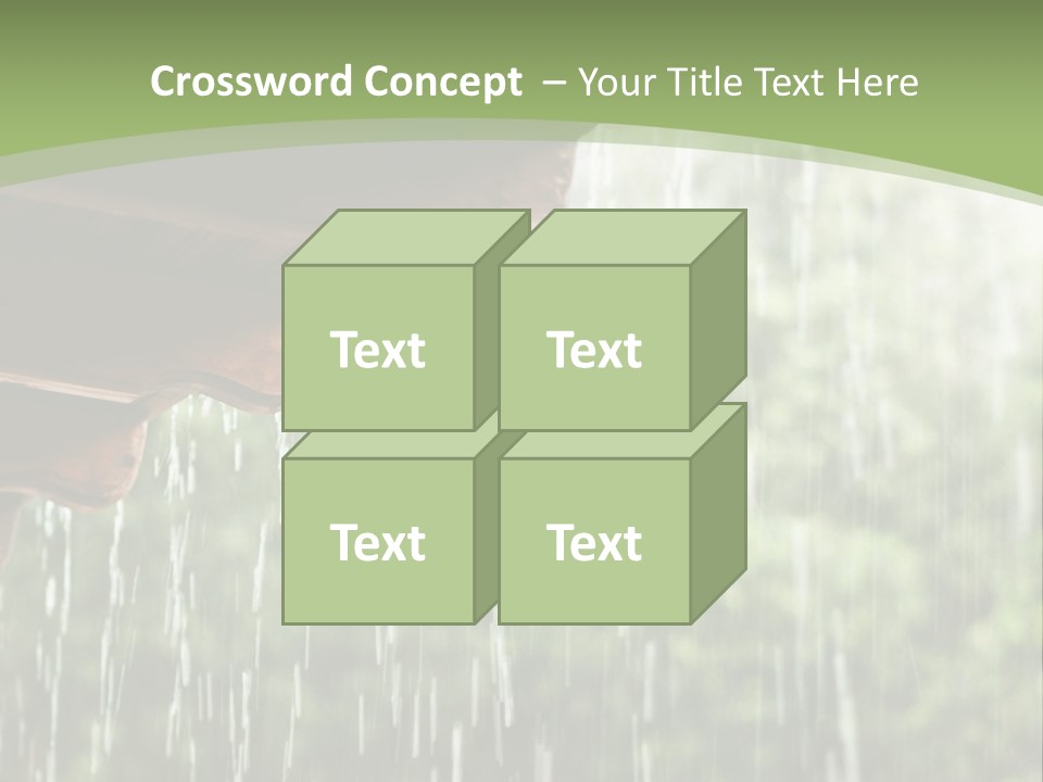 Storm Drop Building PowerPoint Template