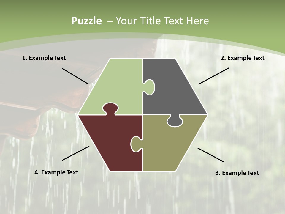 Storm Drop Building PowerPoint Template