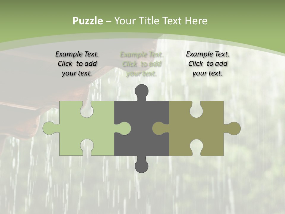 Storm Drop Building PowerPoint Template