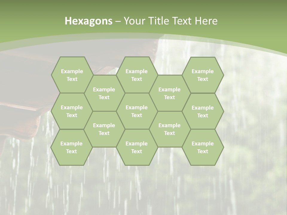 Storm Drop Building PowerPoint Template