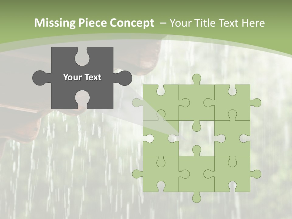 Storm Drop Building PowerPoint Template