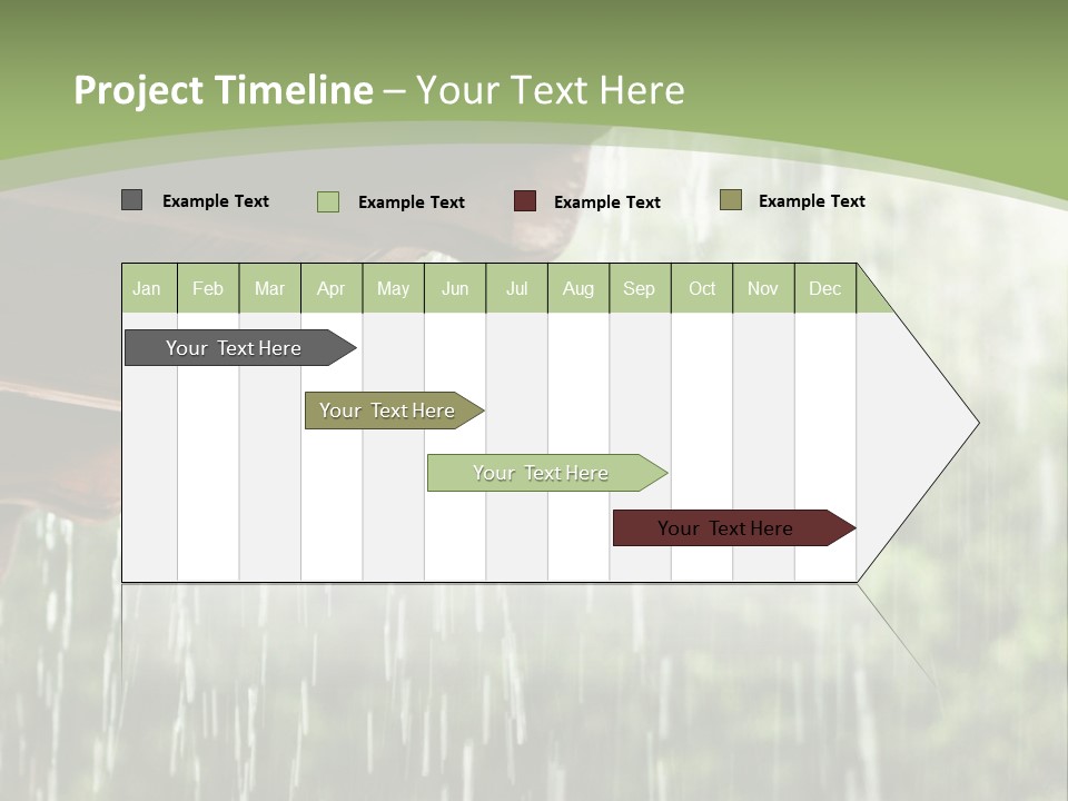 Storm Drop Building PowerPoint Template