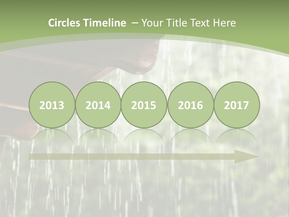 Storm Drop Building PowerPoint Template