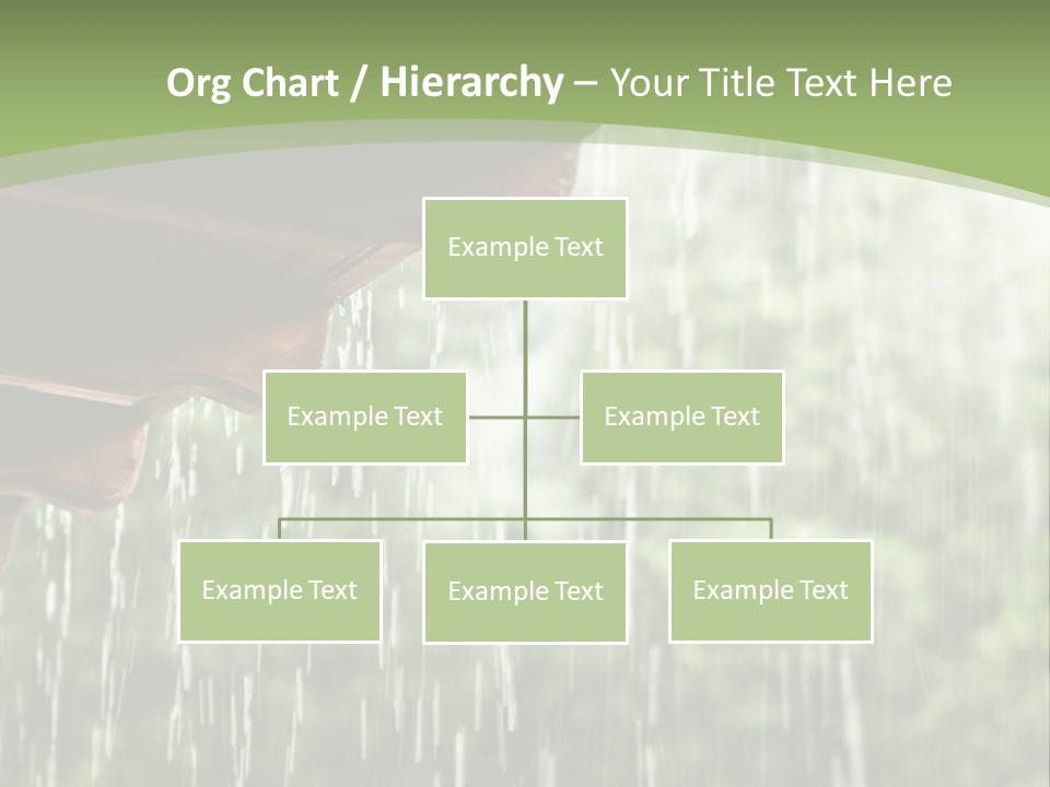 Storm Drop Building PowerPoint Template