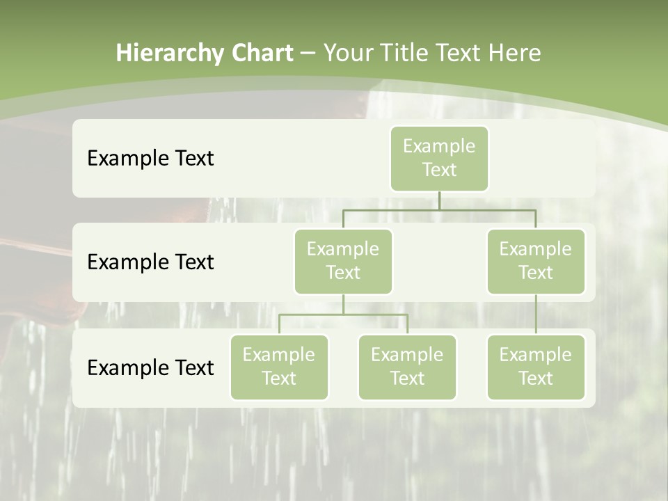 Storm Drop Building PowerPoint Template