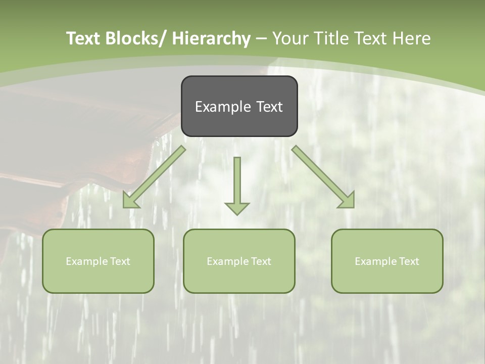 Storm Drop Building PowerPoint Template