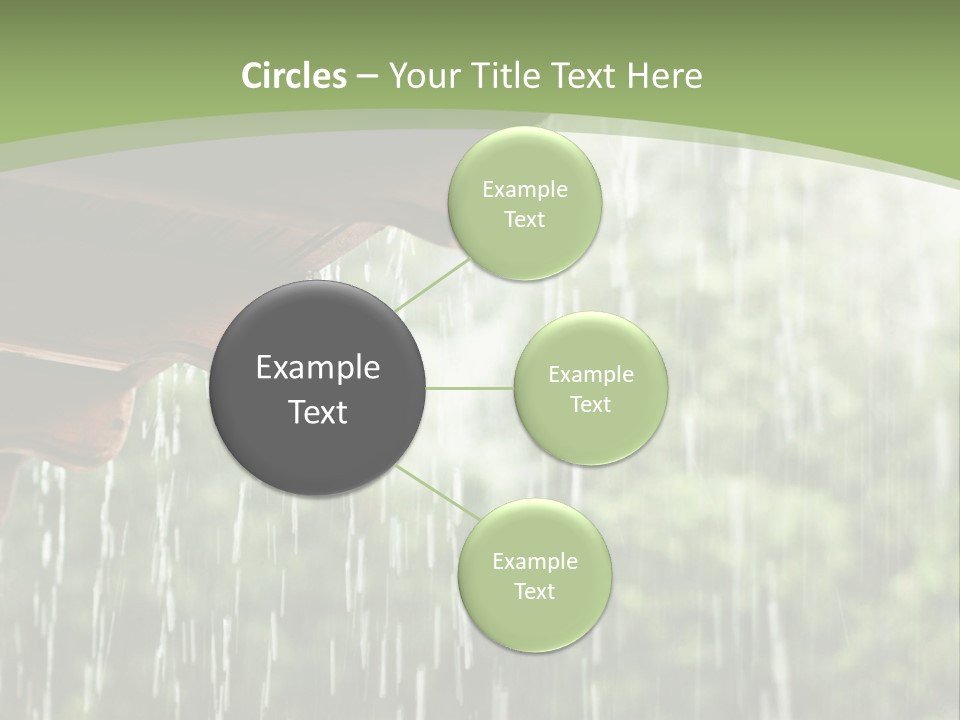Storm Drop Building PowerPoint Template