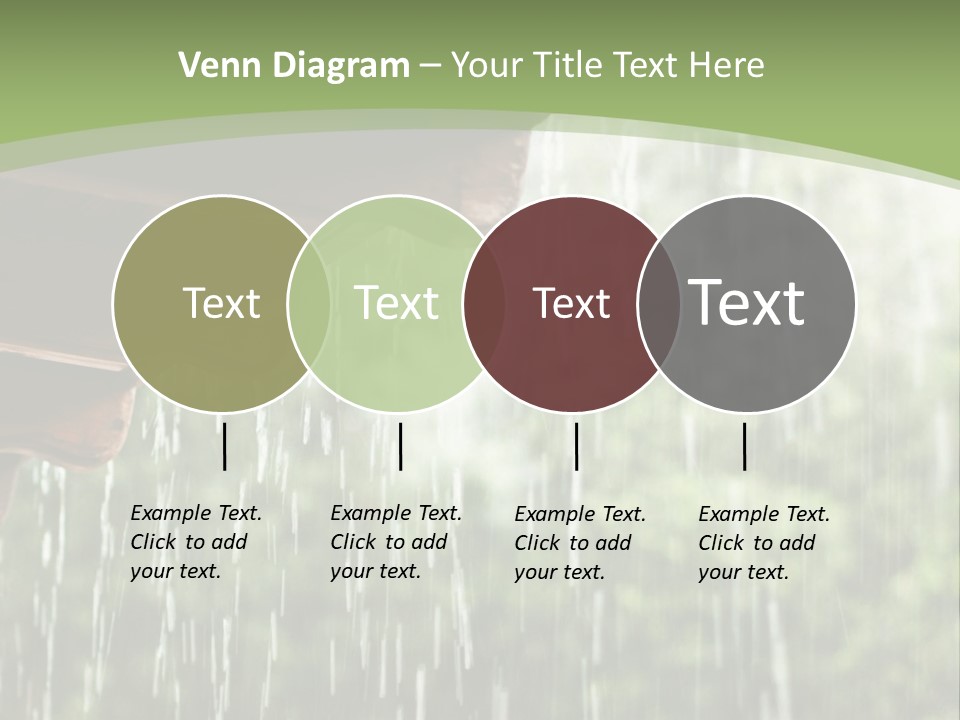 Storm Drop Building PowerPoint Template