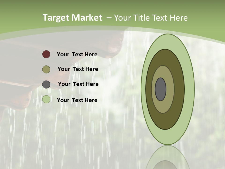 Storm Drop Building PowerPoint Template