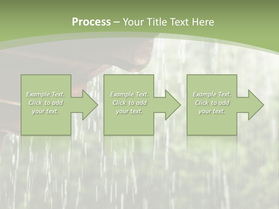 Storm Drop Building PowerPoint Template