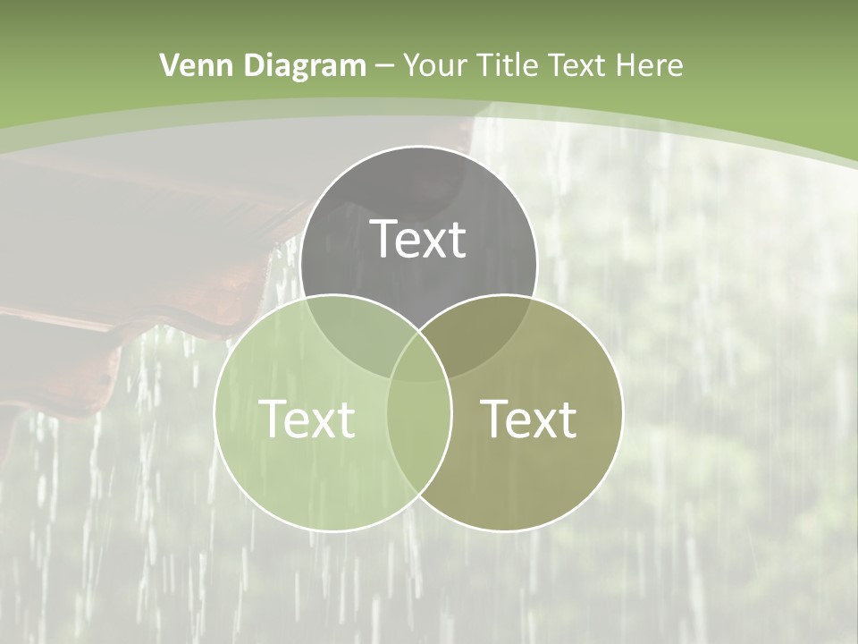 Storm Drop Building PowerPoint Template