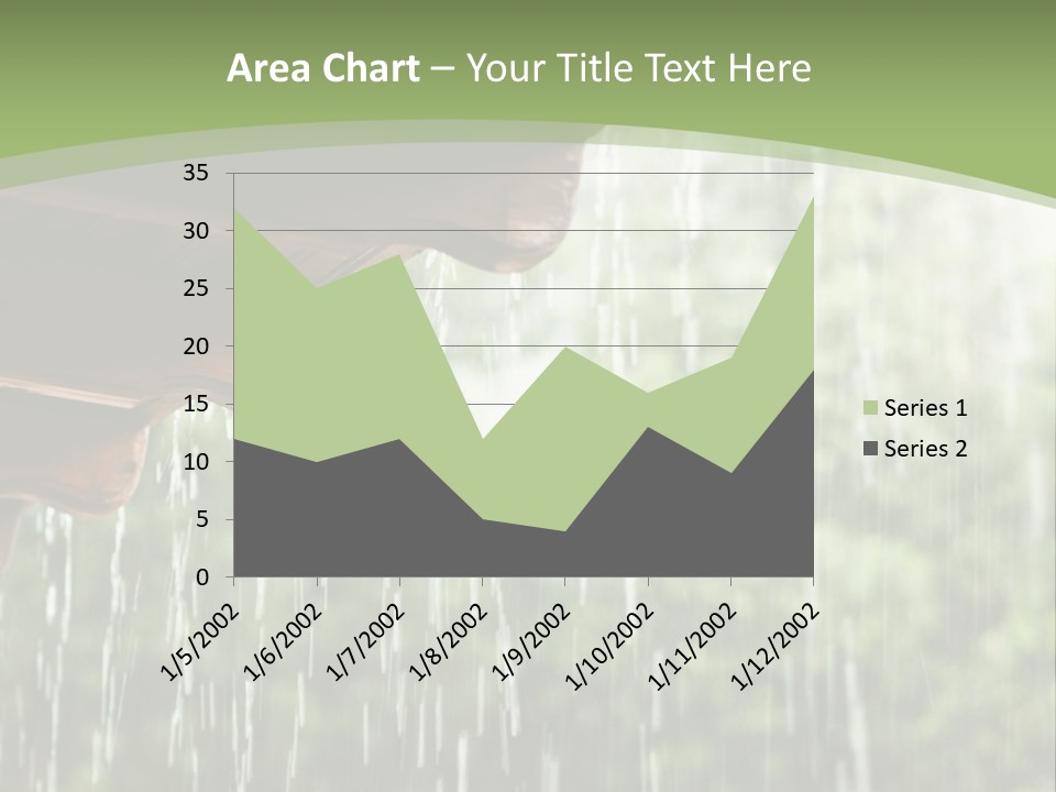 Storm Drop Building PowerPoint Template