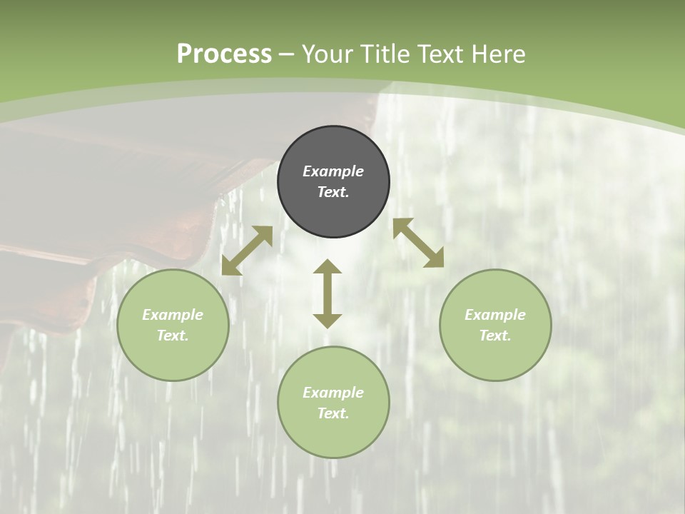 Storm Drop Building PowerPoint Template