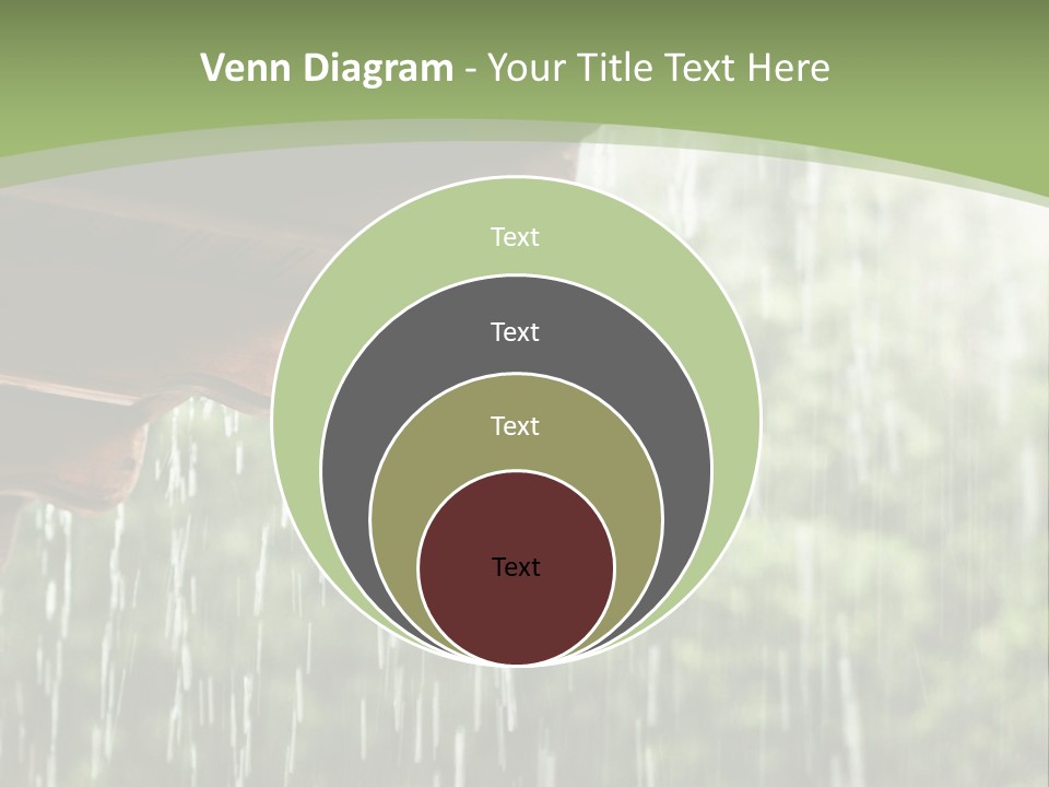 Storm Drop Building PowerPoint Template