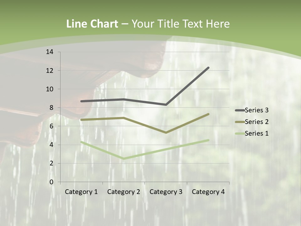 Storm Drop Building PowerPoint Template