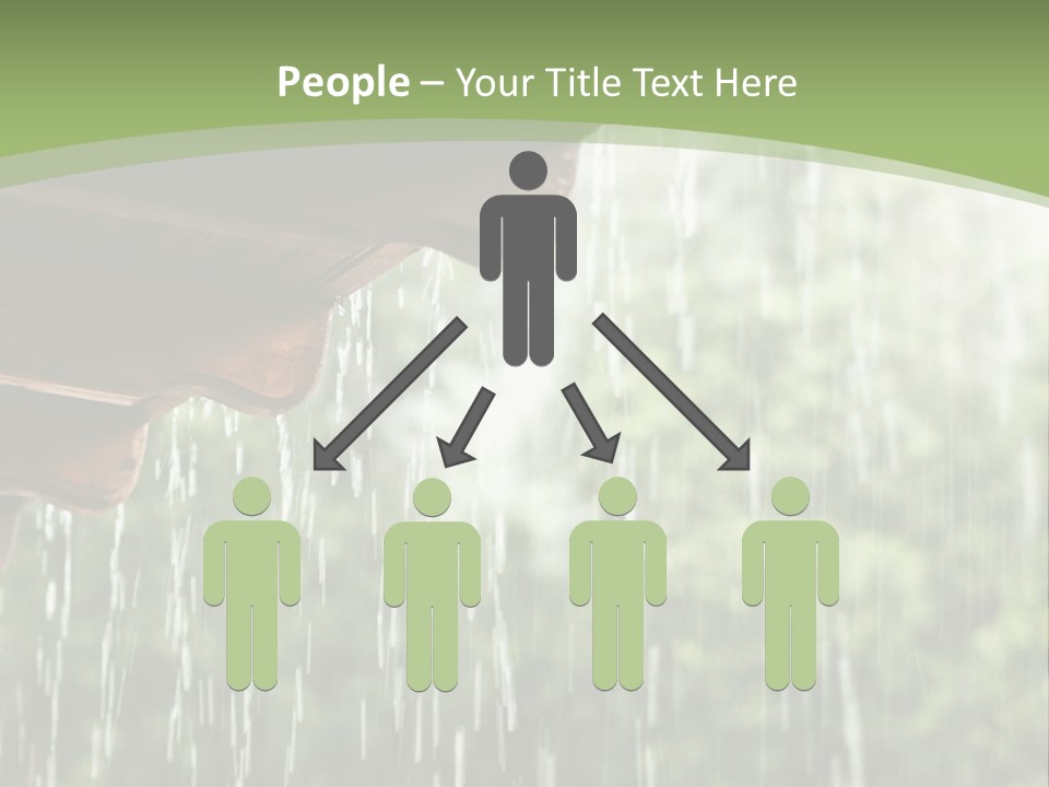 Storm Drop Building PowerPoint Template