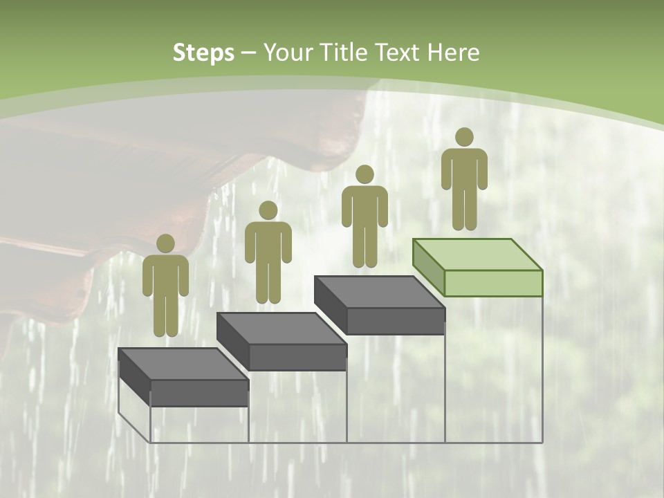 Storm Drop Building PowerPoint Template