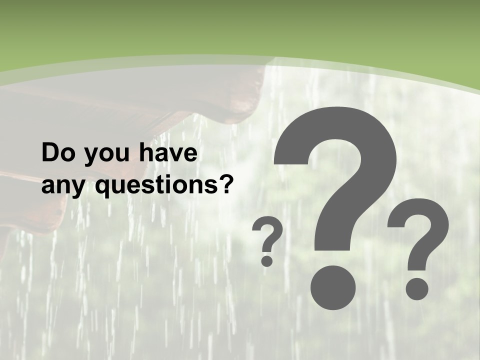 Storm Drop Building PowerPoint Template