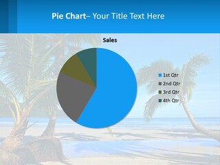 Summer Turquoise Swimming PowerPoint Template