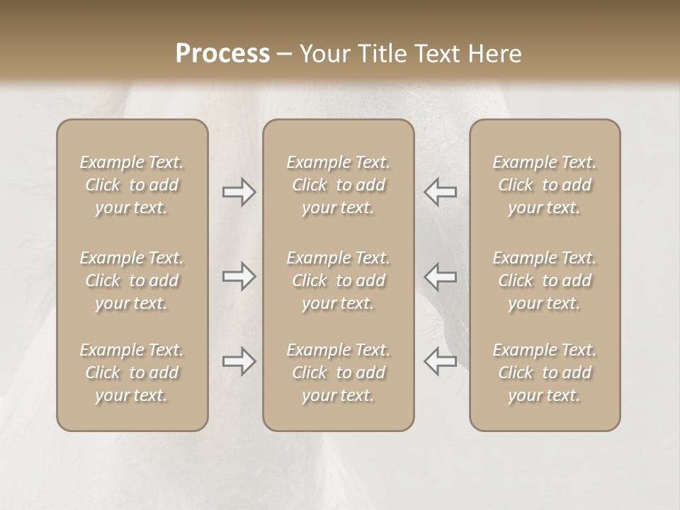 Animal Domestic Thoroughbred PowerPoint Template