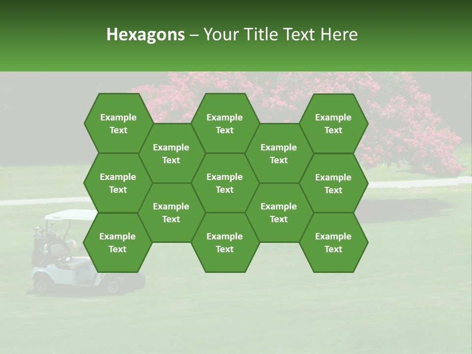 Golf Peace Club PowerPoint Template