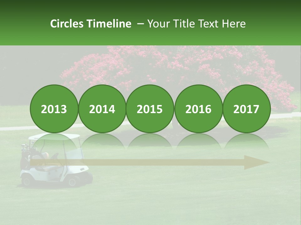 Golf Peace Club PowerPoint Template