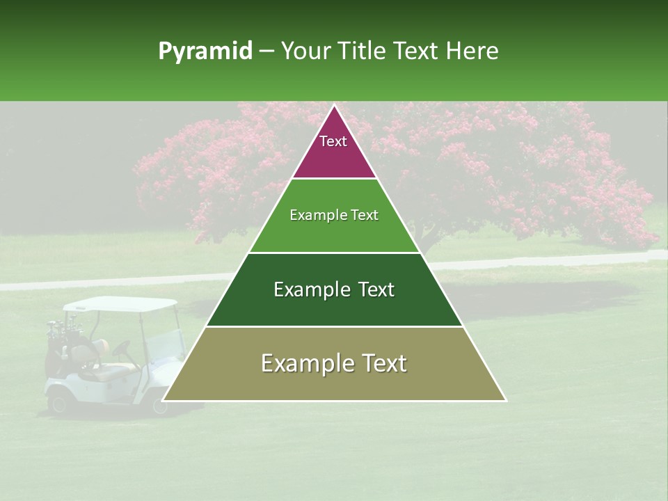 Golf Peace Club PowerPoint Template