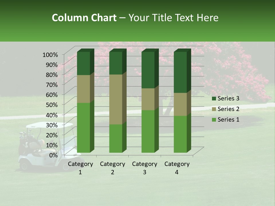 Golf Peace Club PowerPoint Template