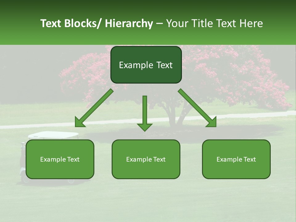 Golf Peace Club PowerPoint Template