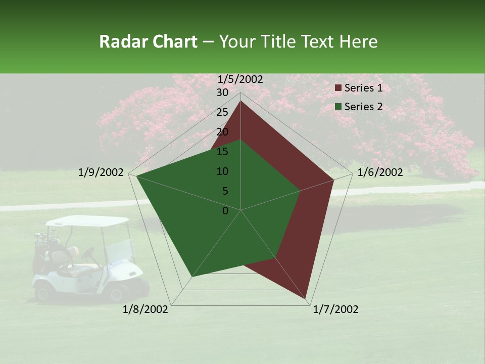 Golf Peace Club PowerPoint Template