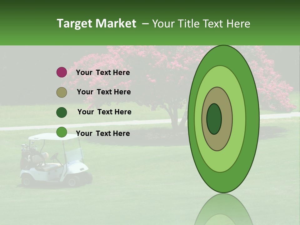 Golf Peace Club PowerPoint Template