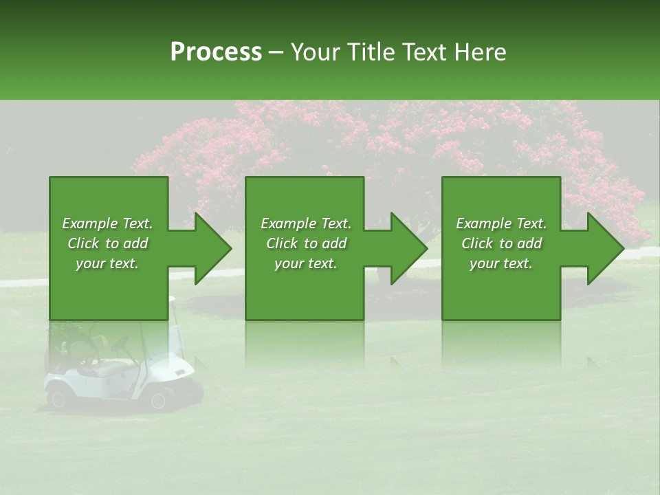 Golf Peace Club PowerPoint Template